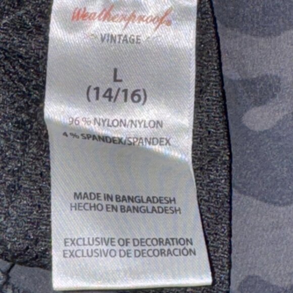 Boys Weatherproof Vintage Camouflage Cargo Shorts L (14/16) Nylon Spandex Blend - Picture 3 of 7